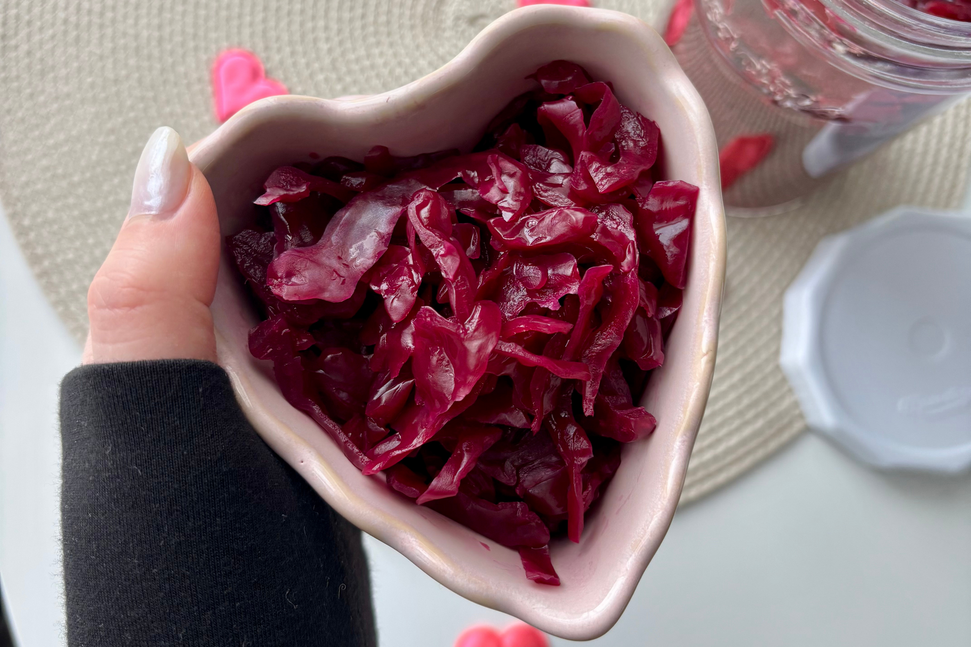 Valentine's Day Recipe - Ruby Sauerkraut