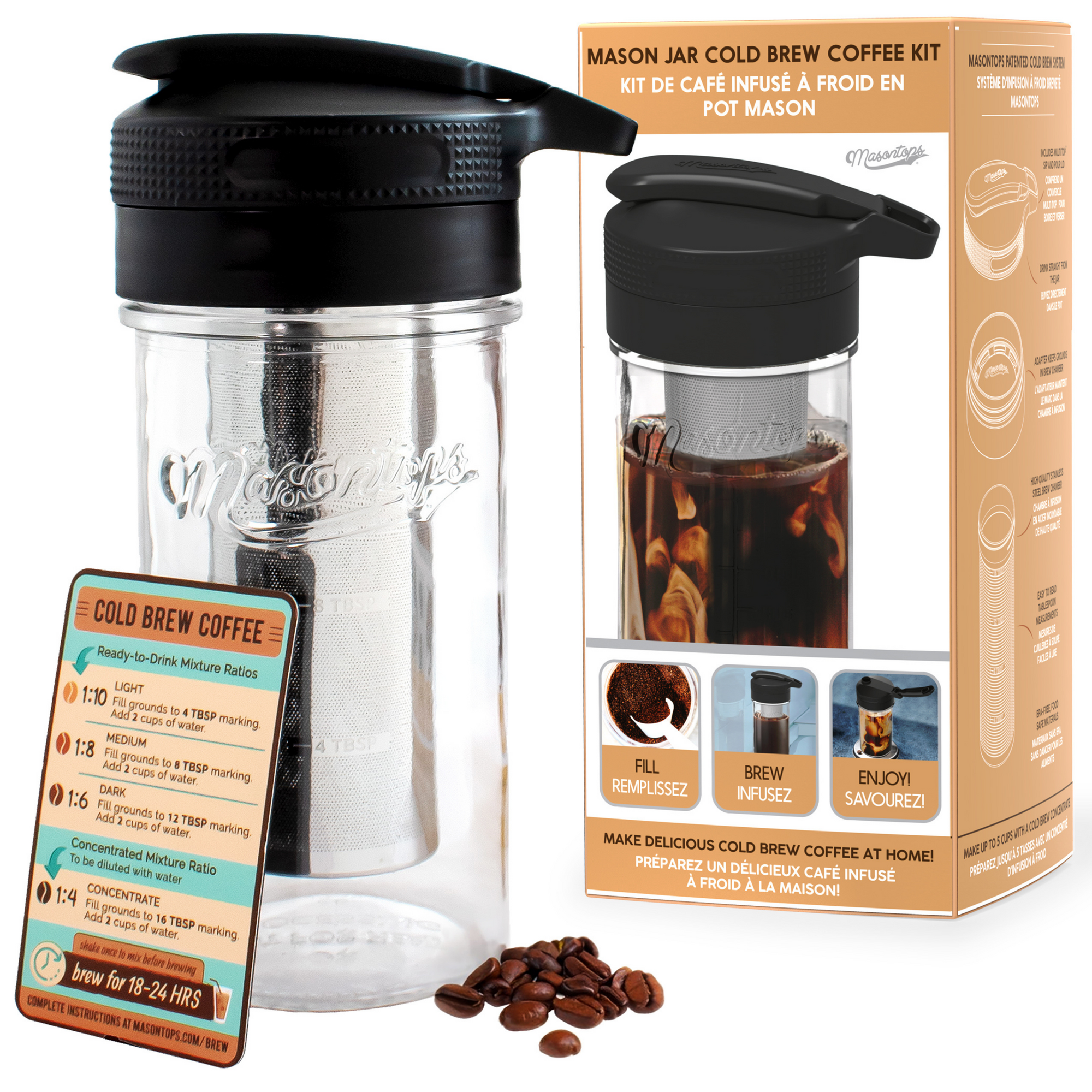 Cold Brew Flavored Coffee Kit
