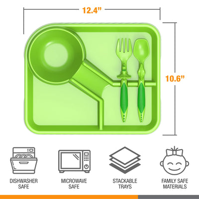 3-Piece Dinosaur Themed Meal Set